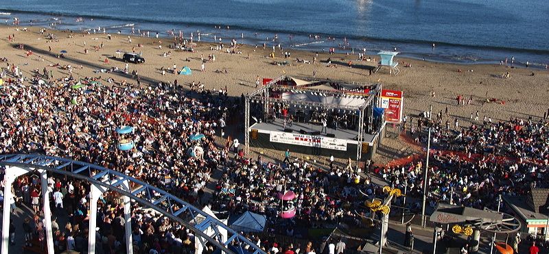 2018 Santa Cruz Boardwalk Concerts Free Concerts On The Beach