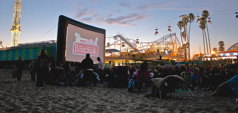 2019 Free Movies on the Beach: Santa Cruz Boardwalk Movies