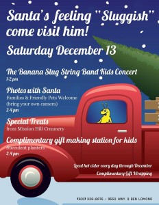 Santa and Banana Slug String Band