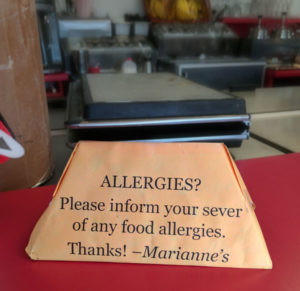 marianne's ice cream allergies