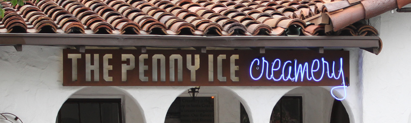 Penny Ice Creamery Sign