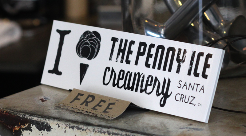 Penny Ice Creamery Sticker