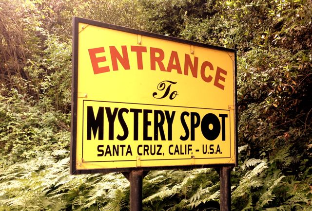 the mystery spot santa cruz