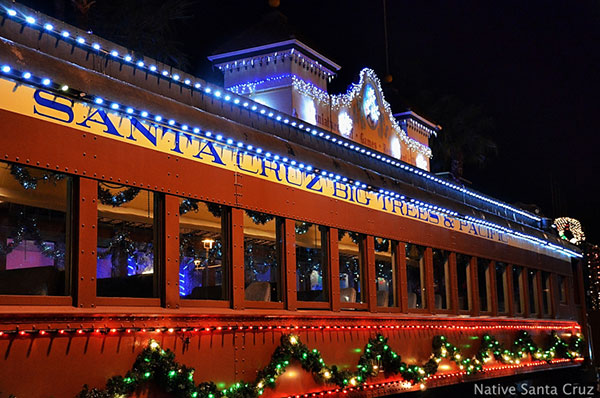 Santa Cruz Holiday Light Train