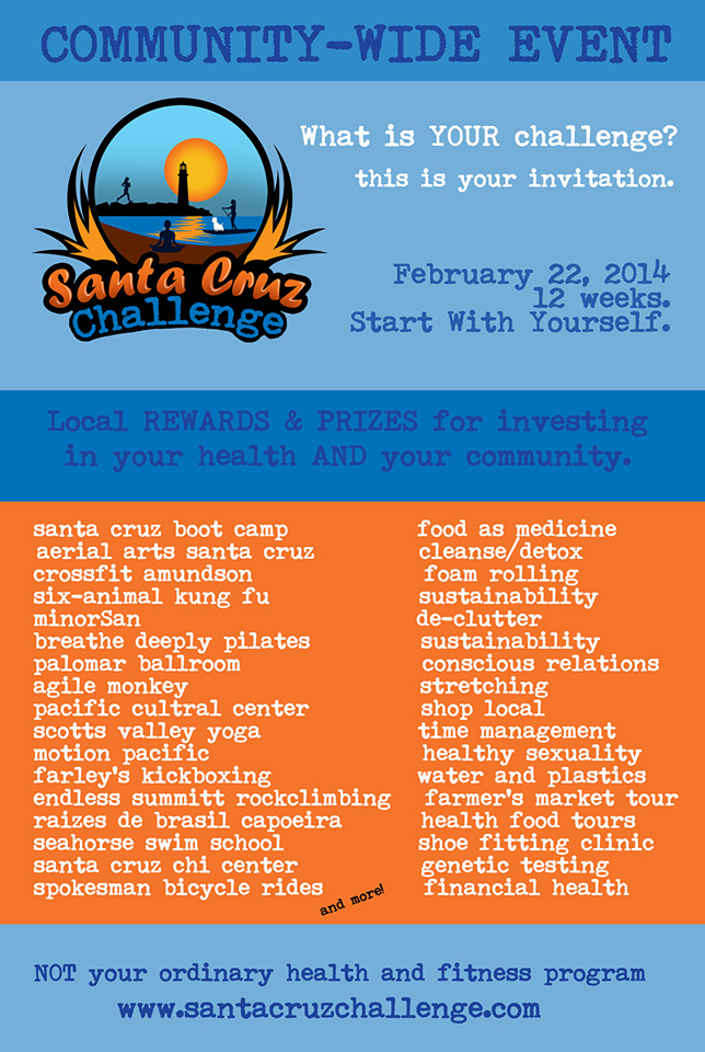 Santa Cruz Challenge 2014 Poster