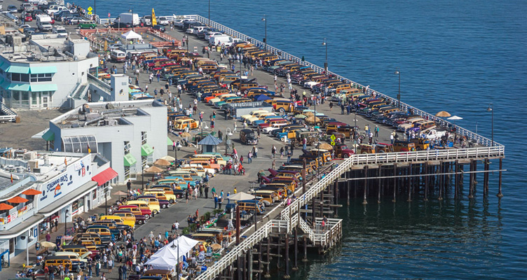 Woodies on the Wharf. Photo by Jeremy Lezin