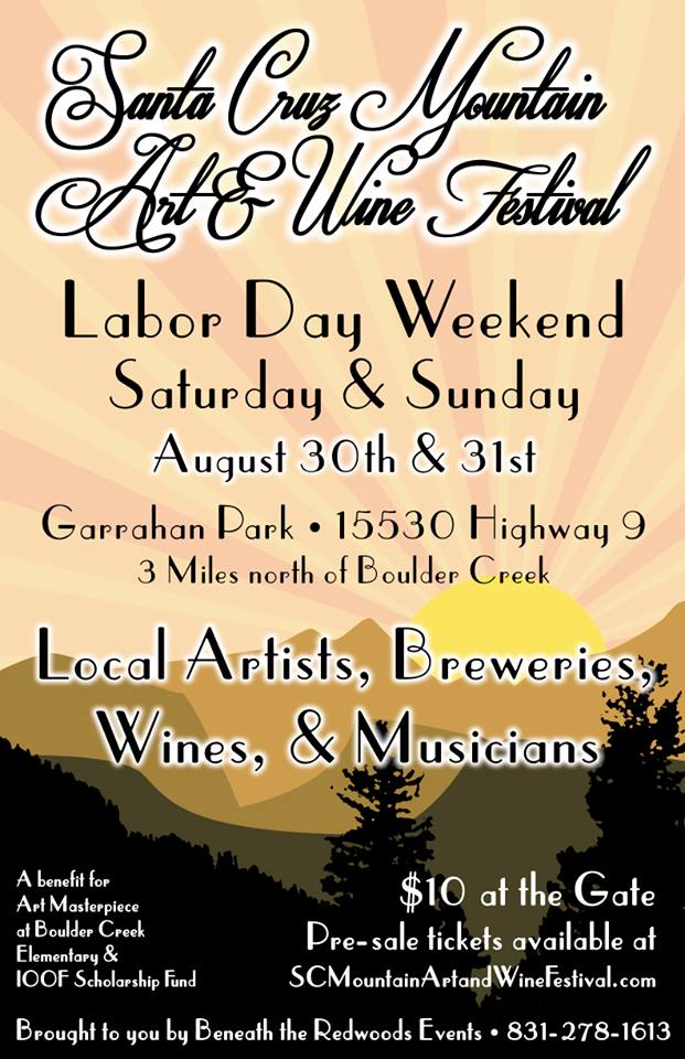 Santa Cruz Mountains Art and Wine Festival 2014