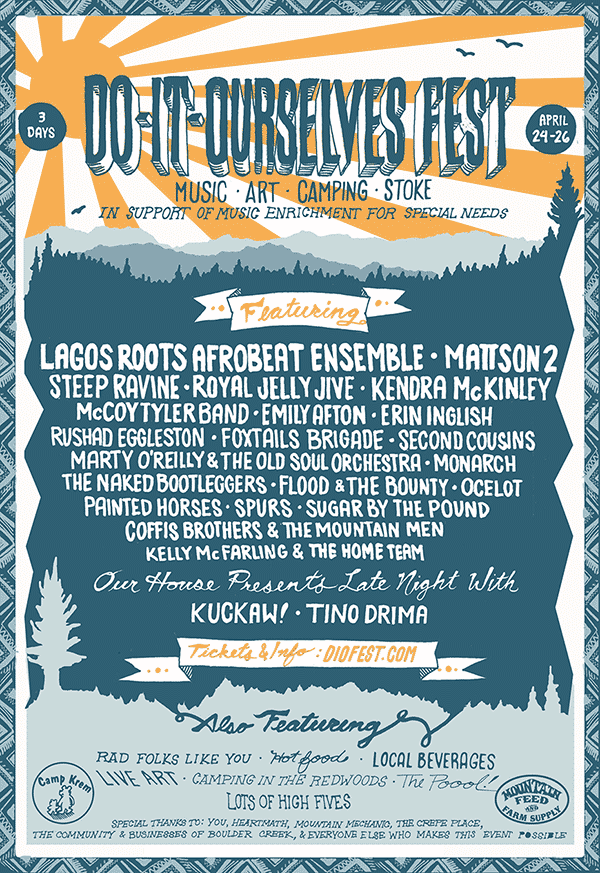 Do It Ourselves Fest 2015: Music Festival in Santa Cruz