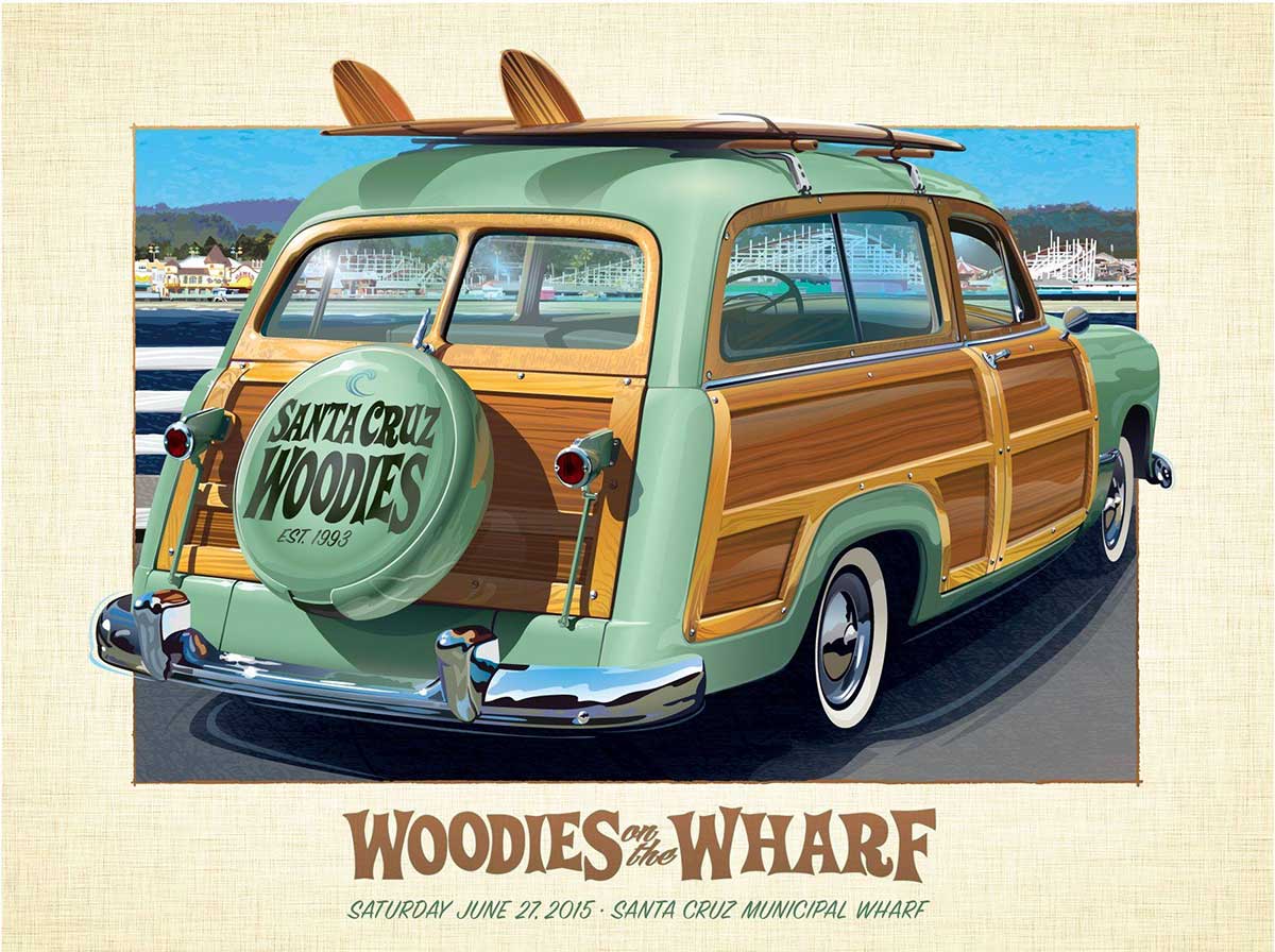 woodies on the wharf 2015