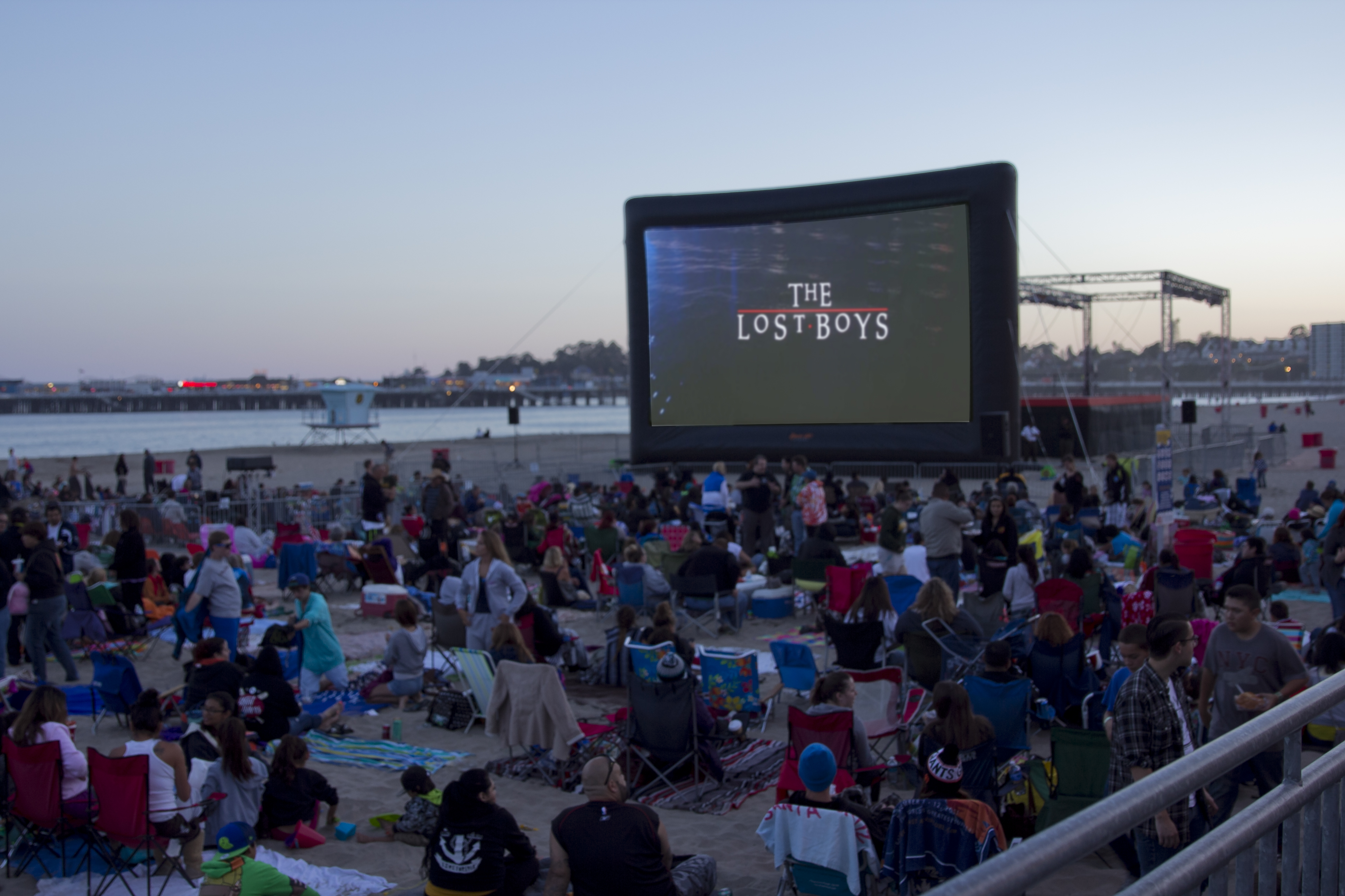 2017 Free Movies on the Beach: Santa Cruz Boardwalk Movies