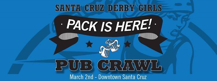santa cruz derby girls pub crawl