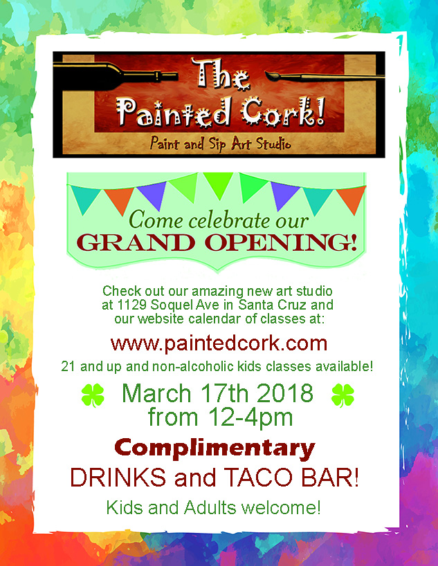 Painted Cork Grand Opening
