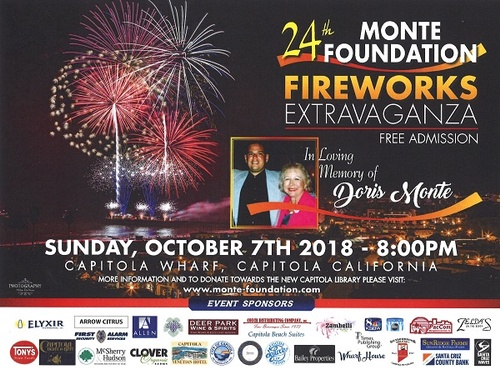 Monte Foundation Fireworks 2018