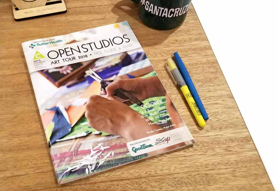 santa cruz open studios guide 2018