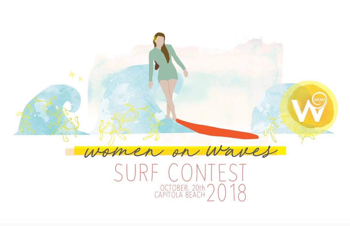 women surf