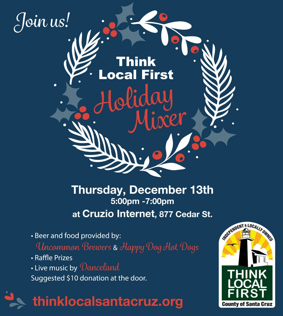 Think Local First Holiday Mixer