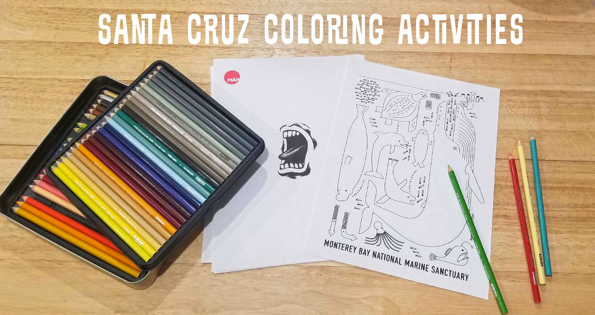 santa cruz coloring activities